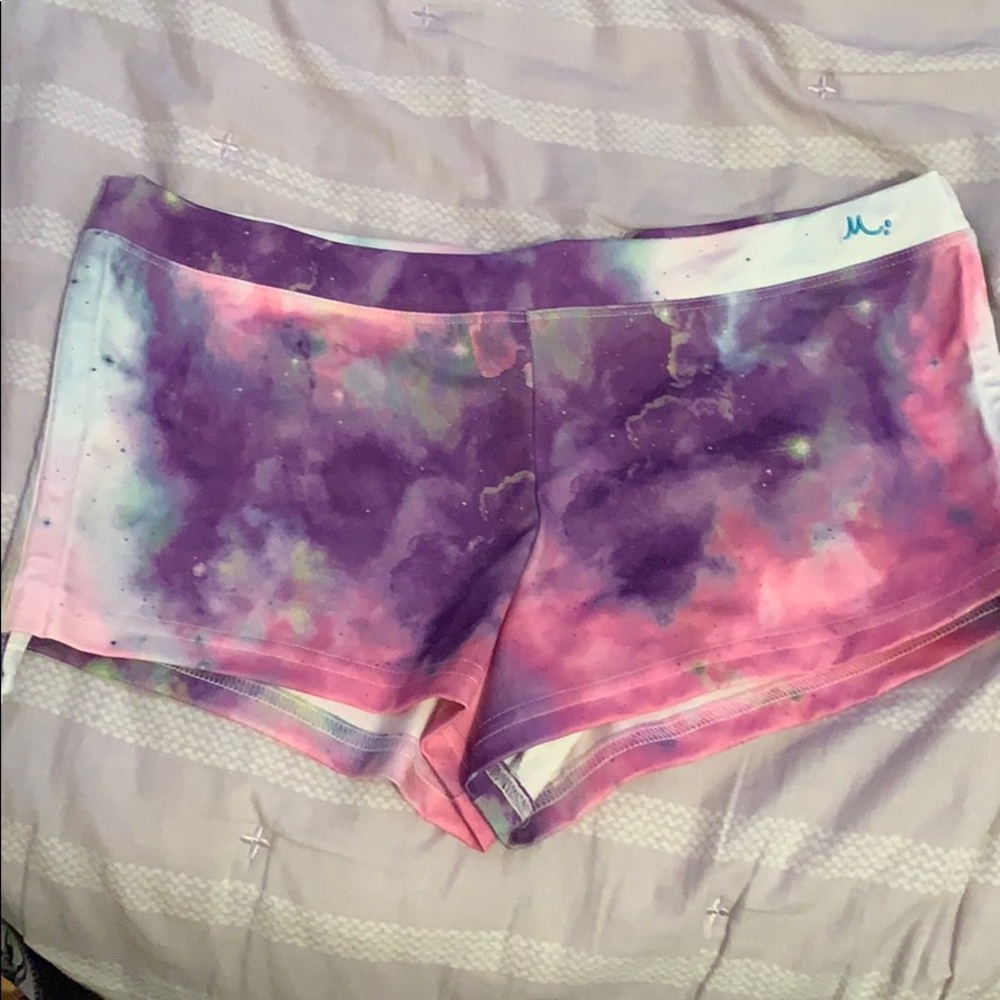 Mika Yoga Wear Pink Aura Mikaela Shorts